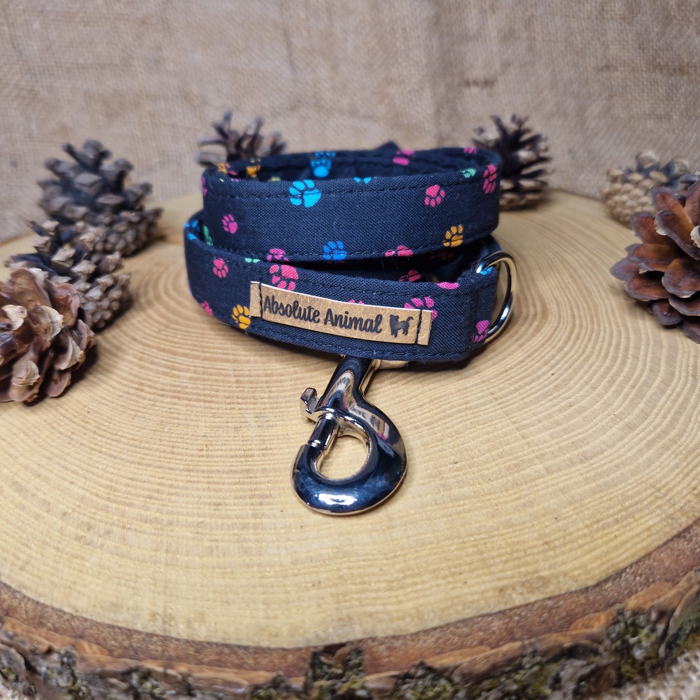 Lead - Colourful Pawprints