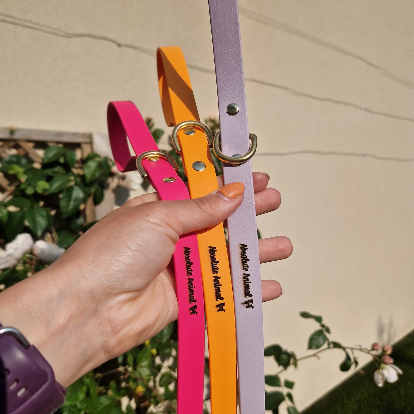 Waterproof Collar - Bright Pink