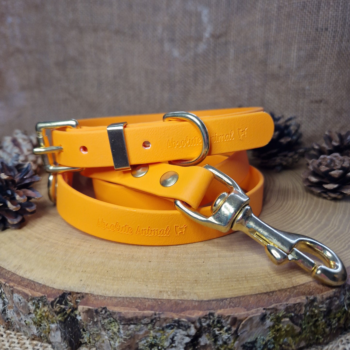 Waterproof Lead - Orange Biothane®