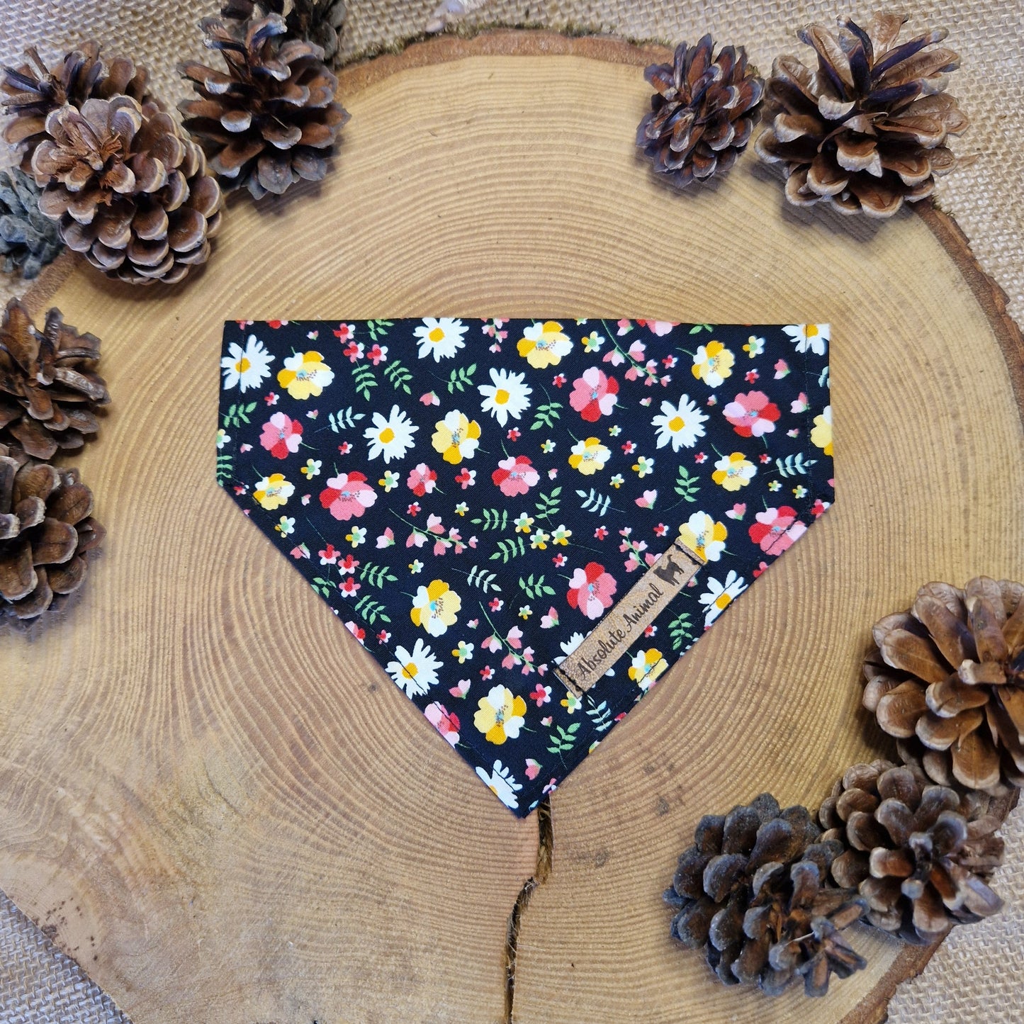 Bandana - Black Poppy