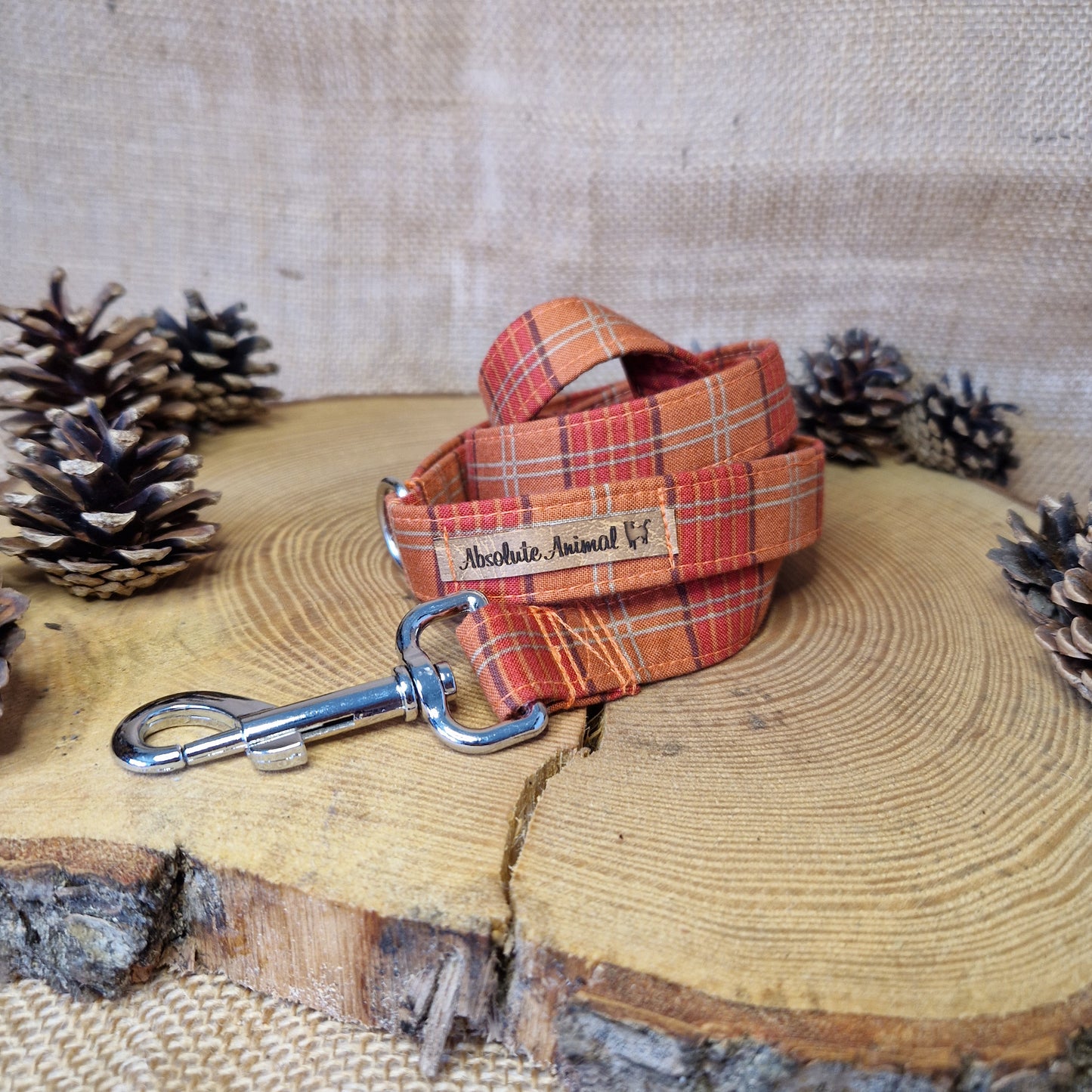 Lead - Orange Tartan