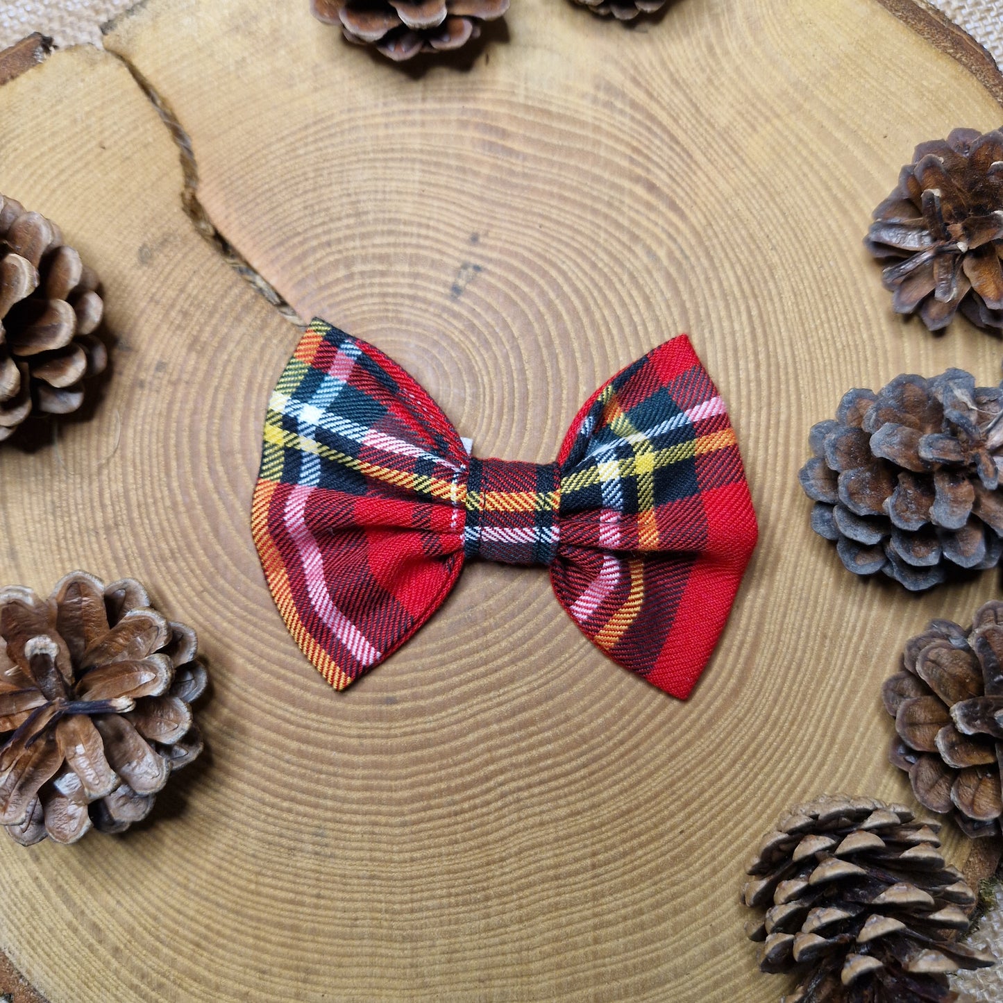 Bow Tie - Red Tartan