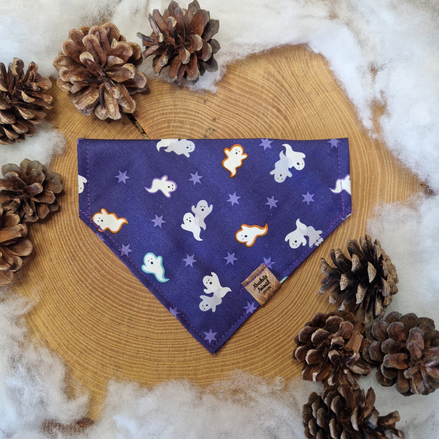 Halloween Bandana - Ghost *Glow in the Dark*