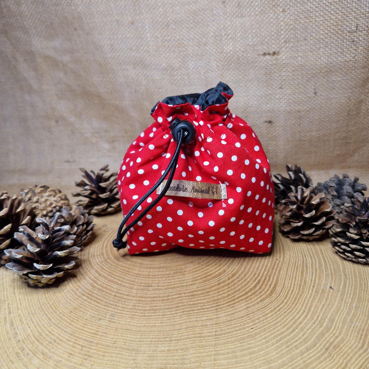 Treat Bag - Red Polka Dot