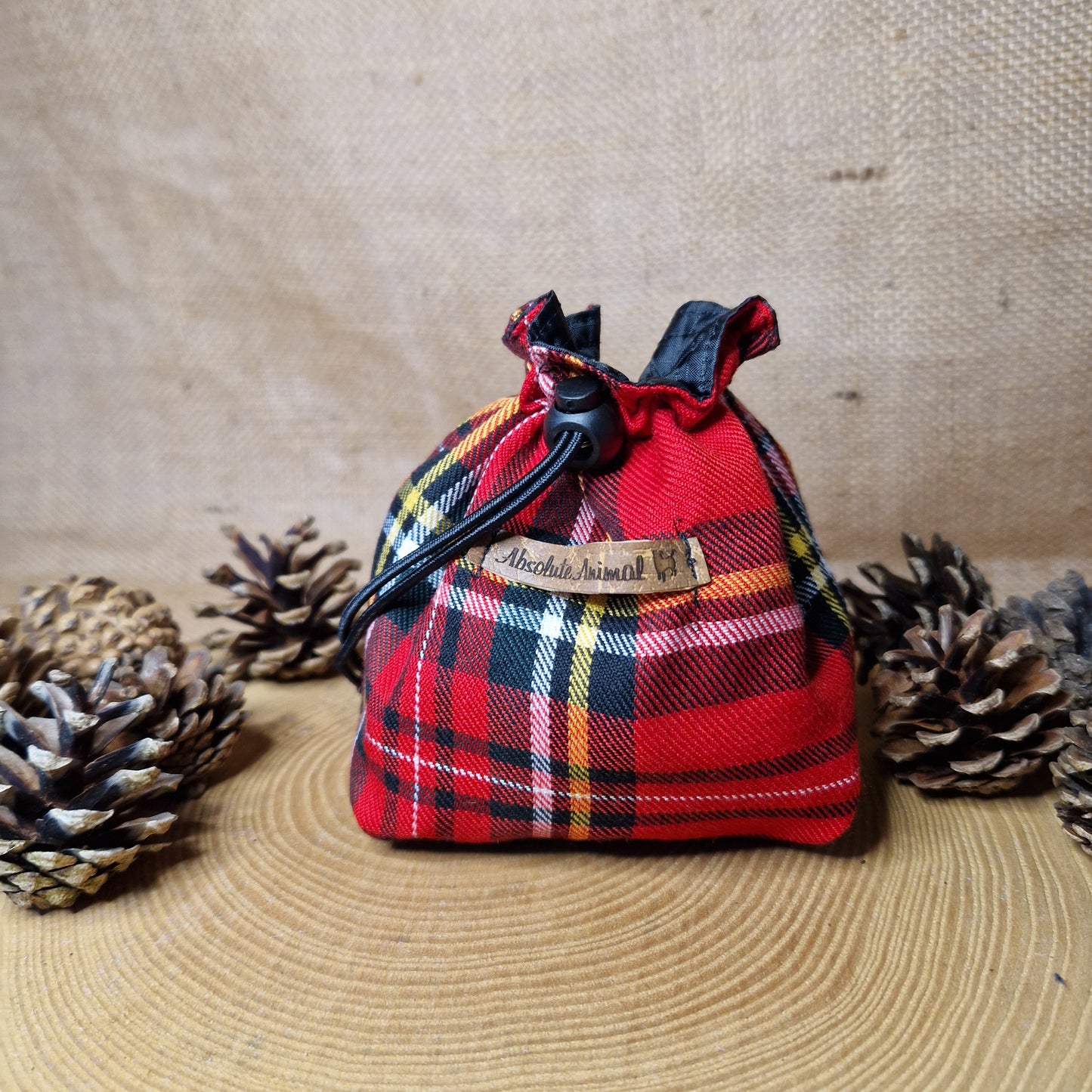 Treat Bag - Red Tartan