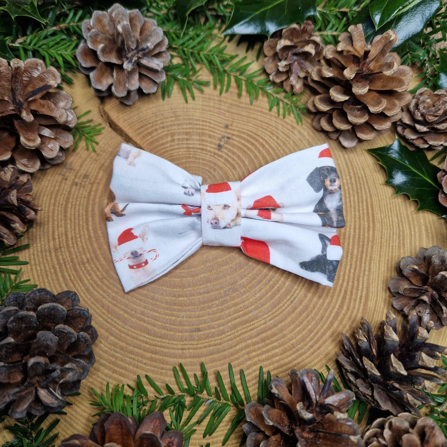 Christmas Bow Tie - Santa Paws