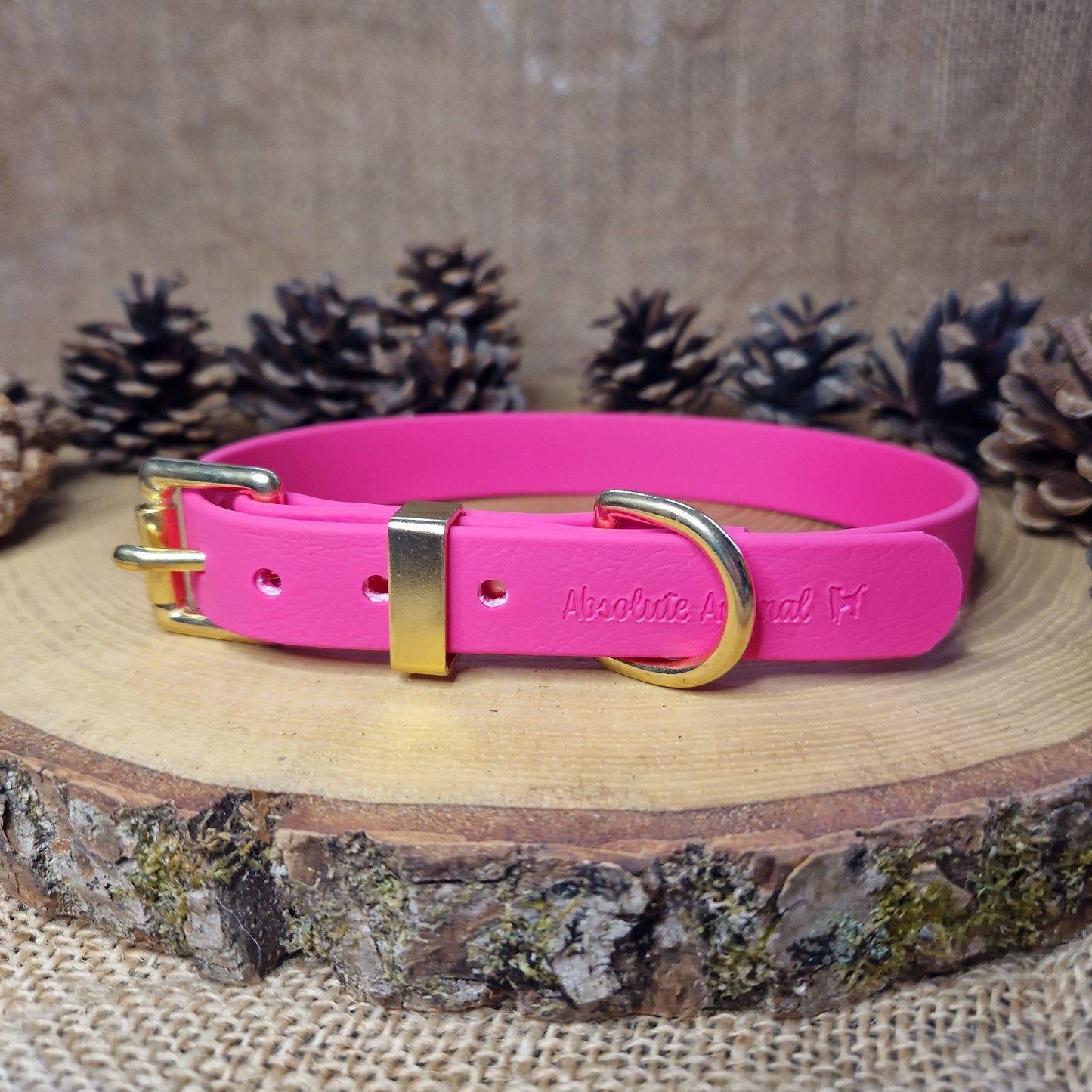 Waterproof Collar - Bright Pink