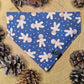Christmas Bandana - Gingerbread 'Navy'