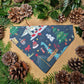 Christmas Bandana - Santasaurus